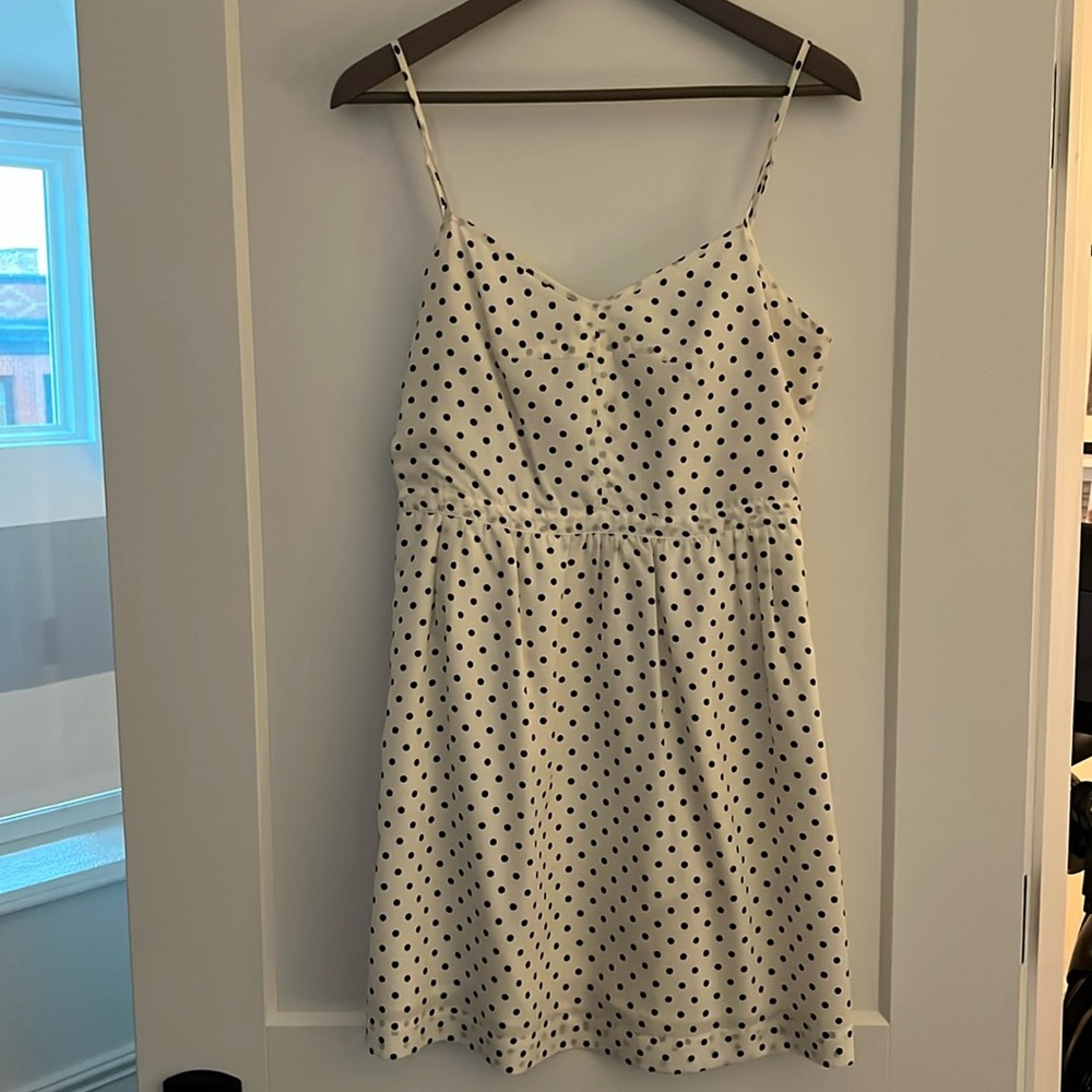 J. Crew Polka Dot Dress - Size 8